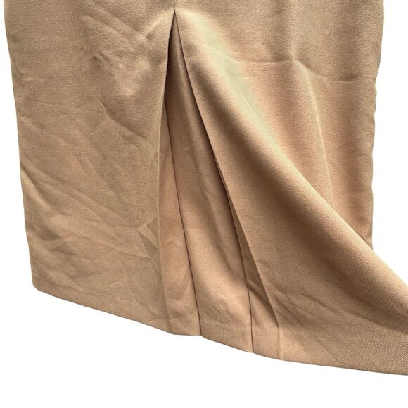 Sears Tan Vintage 70s Sears Women's Skirt - Skirts That Fit -Pockets Size L - 18 - Picture 2 of 9